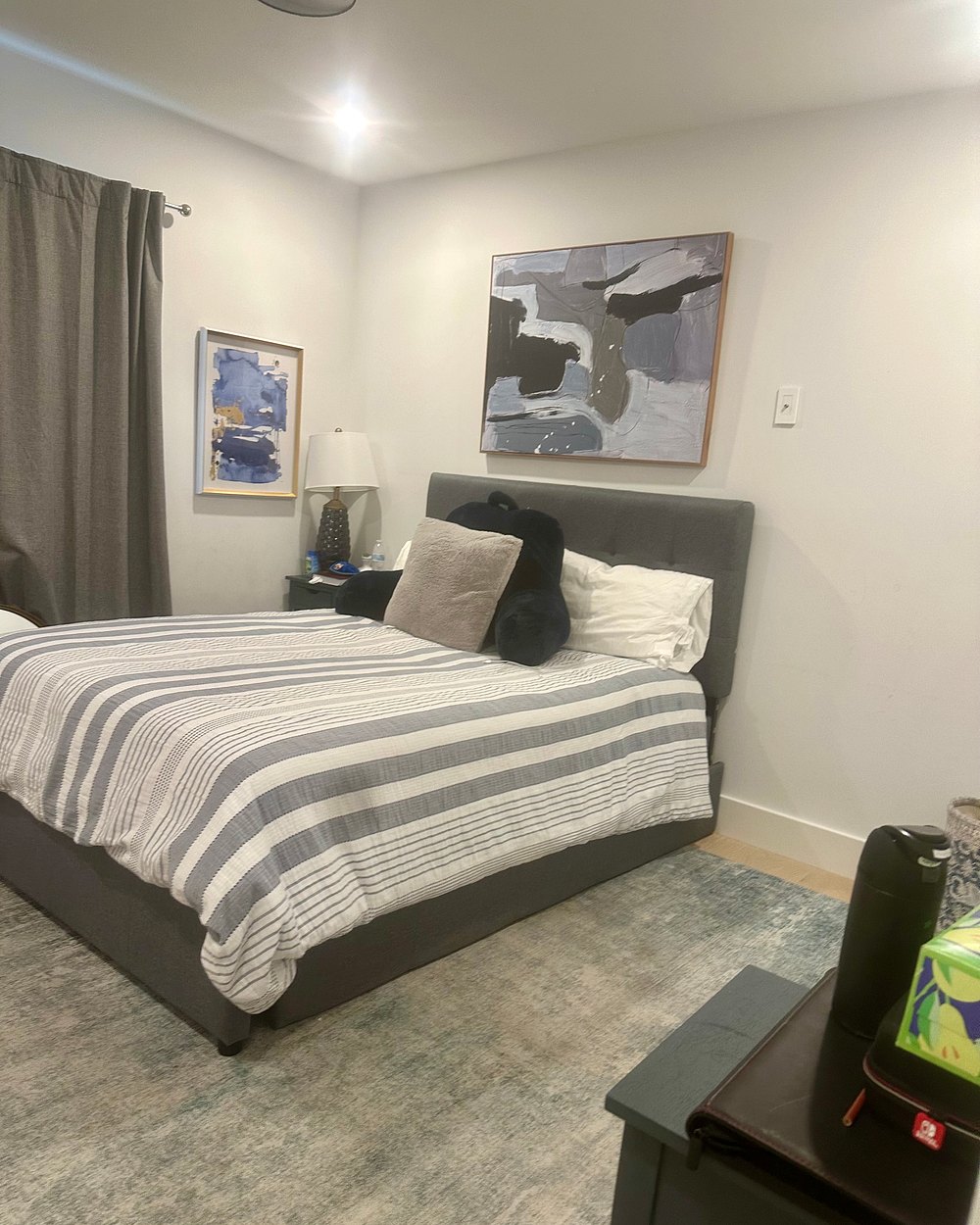 Same bedroom after Seily cleaned